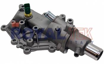 TERMOSTATO COMPLETO ROYALTEK RENAULT DUSTER / FLUENCE / MEGANE III -- TODOS MOTOR 1.6 16V K4M / BULBO DE 2 PINES / CUERPO ALUMINIO - TEMPERATURA 83 --- OEM 8200561426 715889